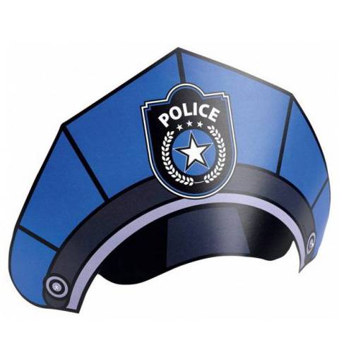 Rendőr-Police Parti Kalap