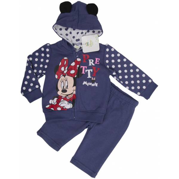 Minnie Mouse 3 Part Baby Coveralls