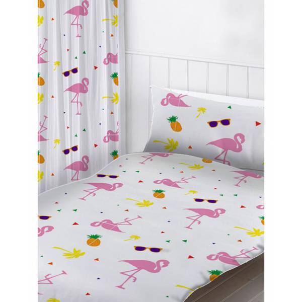 Flamingó mintás függöny