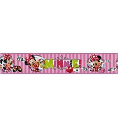 Minnie Mouse Pink Border