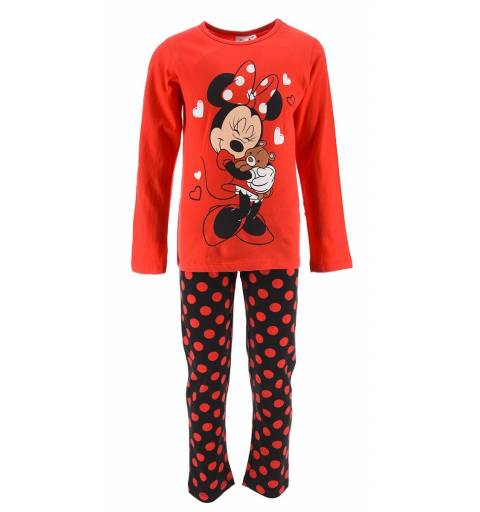 Minnie Mouse Piros Pizsama