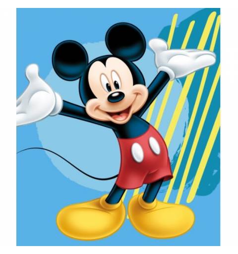 Mickey Mouse Kék Takaró