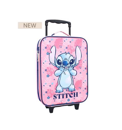 Stitch Rózsaszín Bőrönd