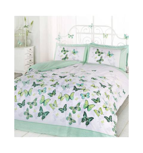 Green Butterfly Bedding