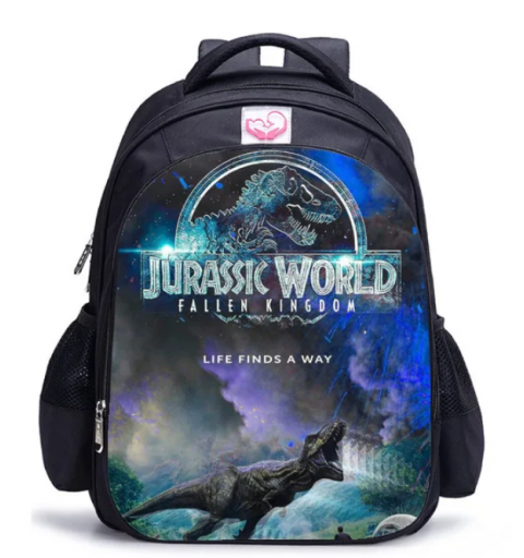 Jurassic Word Kék Iskolatáska