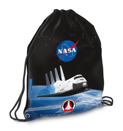 Nasa USA Fekete Tornazsák