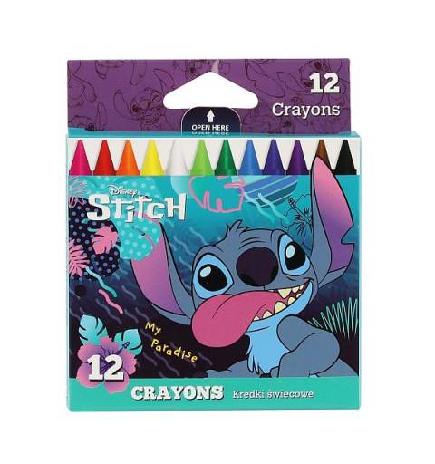 Stitch 12 Színű Zsírkréta