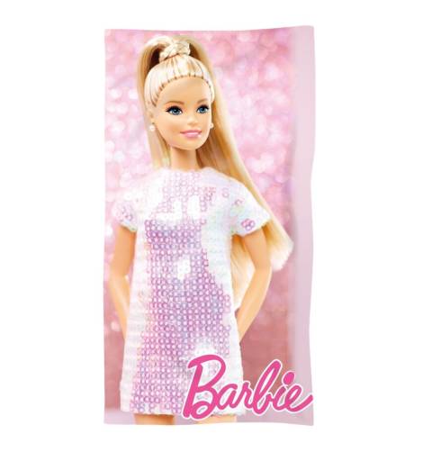Barbie Rózsaszín Törölköző