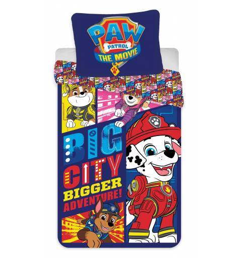 Mancs Őrjárat Big City Ágynemű