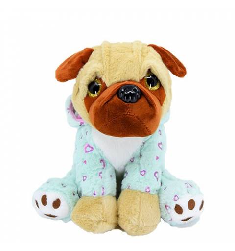 Plüss Kék Mopsz Kutya 25 cm