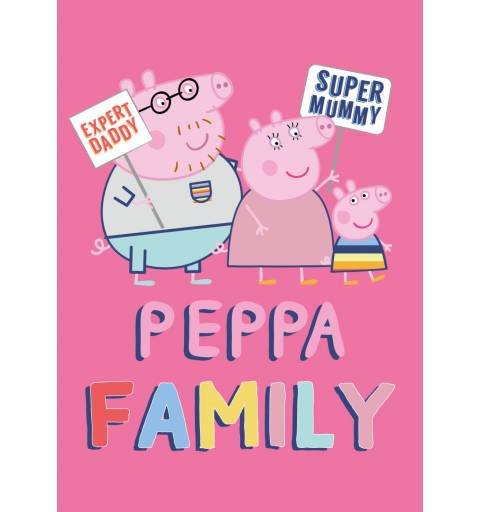 Peppa Malac Rózsaszín Takaró