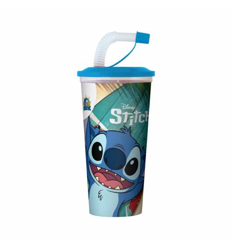 Stitch Szívószálas Pohár...