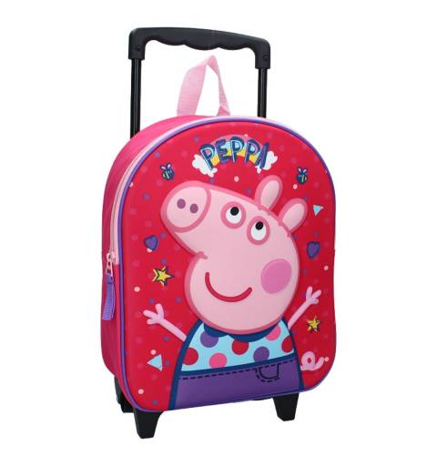 Peppa Malac 3 D Gurulós Bőrönd