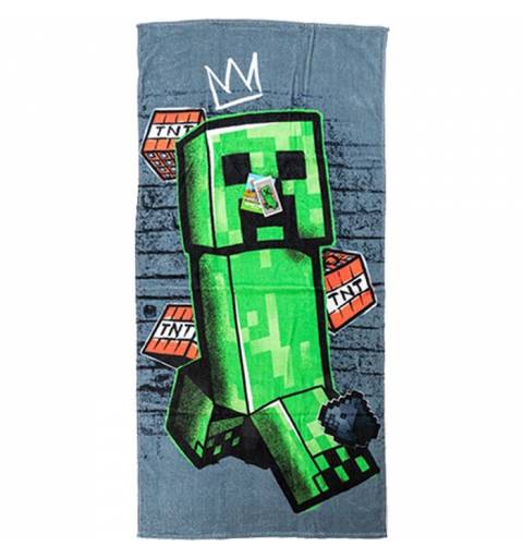 Minecraft Kék Törölköző
