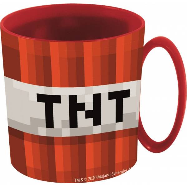 Minecaft TNT Műanyag Bögre