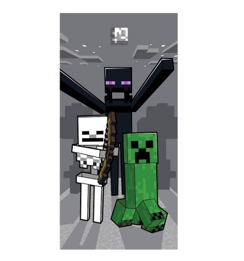 Minecraft Szürke Törölköző