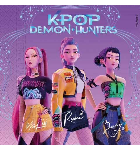 K-POP Szalvéta