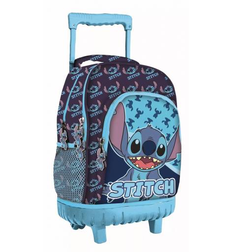 Stitch Kék Gurulós Iskolatáska